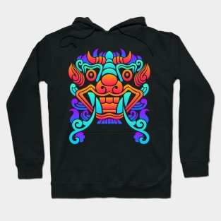 Trippy Psychedelic Rave Chinese Dragon Hoodie